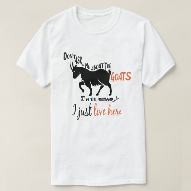T-shirt FUNNY CHAT | Ne me questionnez pas sur le mari des (Design devant)