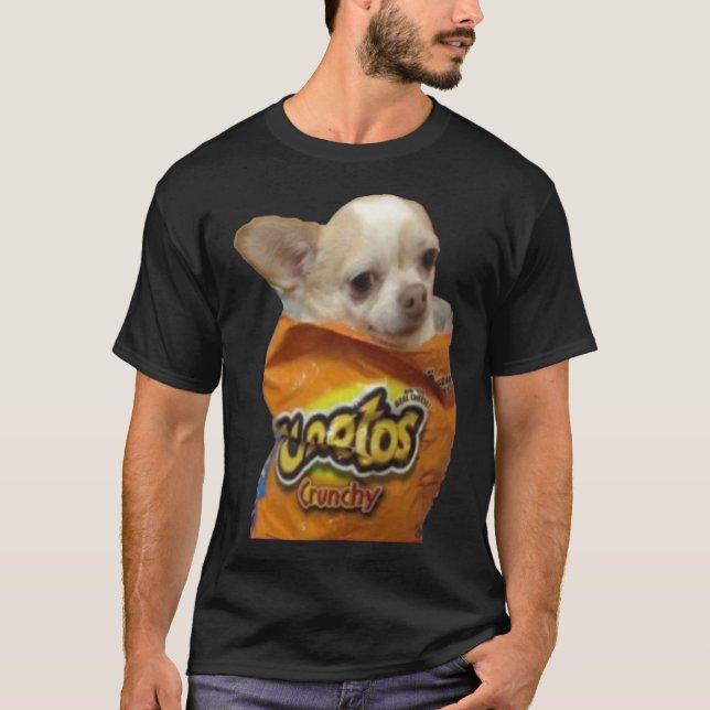 T-shirt Funny Cheetos Corgi Kawaii  (Devant)