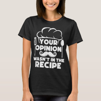 T-shirt Funny chef Art Men Women Cook Pastry chef cooking