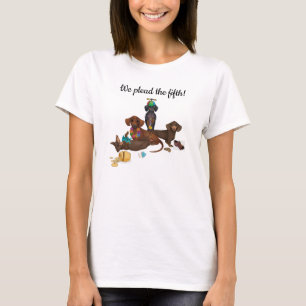 T-shirt Funny Chemise Dachshund