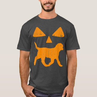 T-shirt Funny Chesapeake Bay Retriever Halloween Citrouill