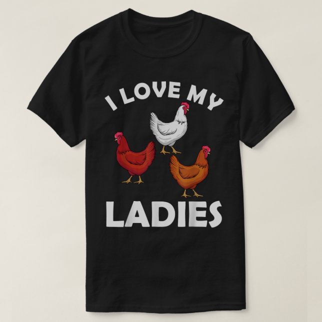 T-shirt Funny Chicken (Design devant)