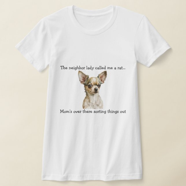 T-shirt Funny Chihuahua (Poser)
