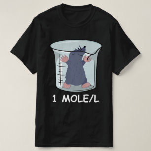 T-shirt Funny Chimie Étudiants Enseignants Sciences Mole