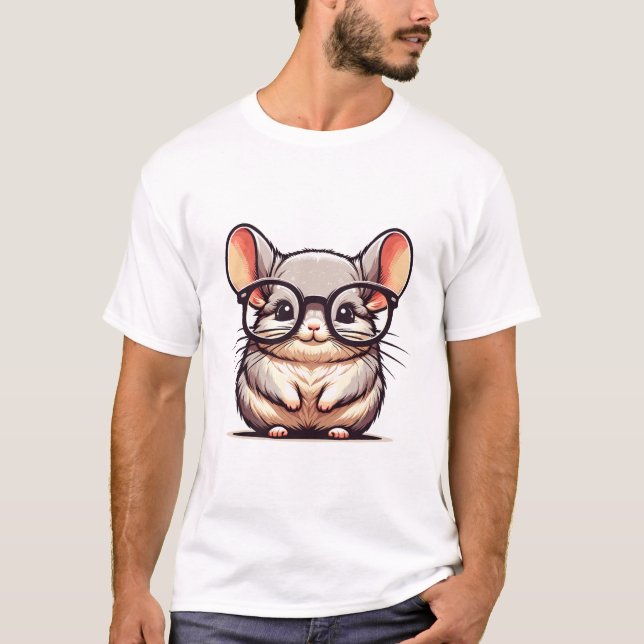 T-shirt Funny Chinchilla (Devant)