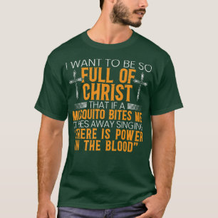 T-shirt Funny Christian Religious Servant of God Faithful