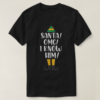T-shirt Funny Christmas Elf Holiday Design