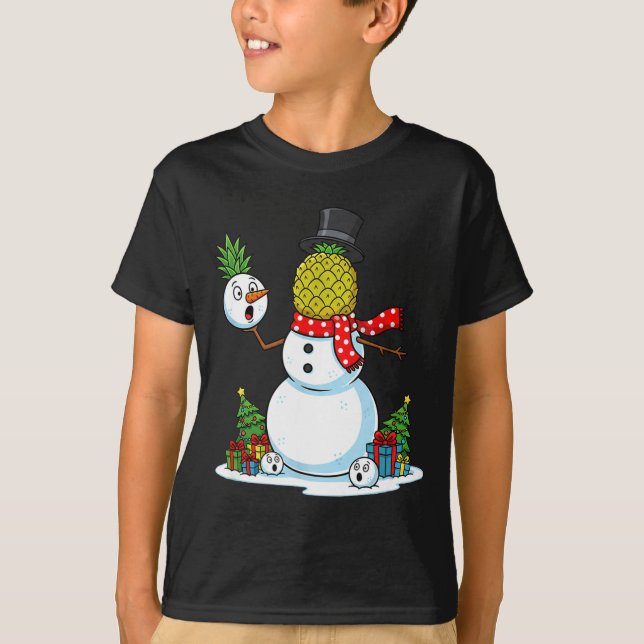 T-shirt Funny Christmas Ne Snowman Xmas Mens Womens Kids  (Devant)