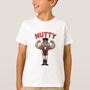 T-shirt Funny Christmas Nutcracker Nuty Natural Fitness