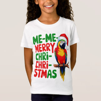 T-Shirt FUNNY CHRISTMAS PARROT
