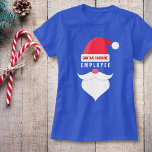 T-shirt Funny Christmas Père Noël Favori Employé Personnal<br><div class="desc">Dites à tous ceux qui sont les favoris de Père Noël. La chemise comporte un Casquette du Père Noël, une moustache, une barbe et un texte qui dit "Père Noël Favori" Employé - ou vous pouvez remplir le blanc. . . . Infirmière, oncle, papa, tante, maman, ingénieur, Amoureux des chiens,...</div>