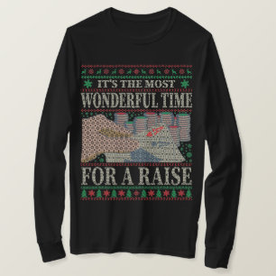 T-SHIRT FUNNY CHRISTMAS POKER UGLY SWEATER