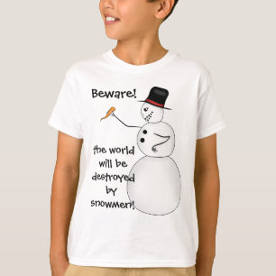 T-shirt Funny Christmas snowman