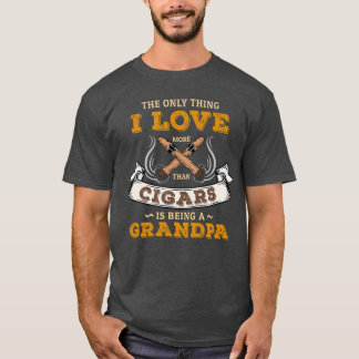 T-shirt Funny Cigars Grandpa Retirement Scotch Gift for Me