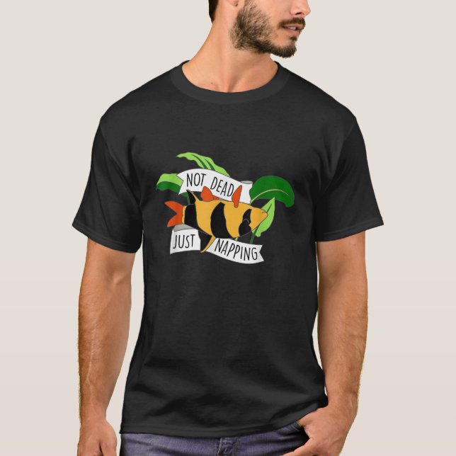 T-shirt Funny Clown Loach Aquarium d'eau douce (Devant)