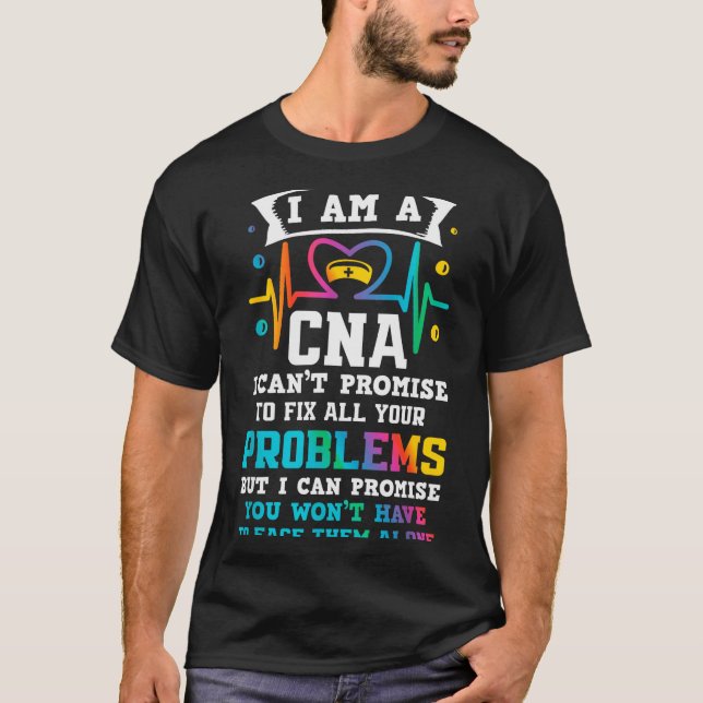 T-shirt Funny Cna Nurse  (Devant)
