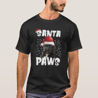T-shirt Funny Cockapoo Lampes de Noël Arbre Amoureux des c