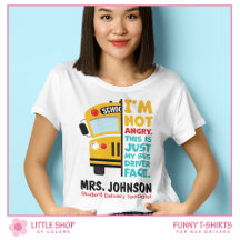 Funny Conducteur de bus scolaire en colère