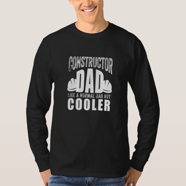T-shirt Funny Constructor Art For Dad Father Construction  (Devant)