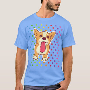T-shirt FUNNY CORGI Cadeau Kawaii Corgi Pembroke Welsh Cor