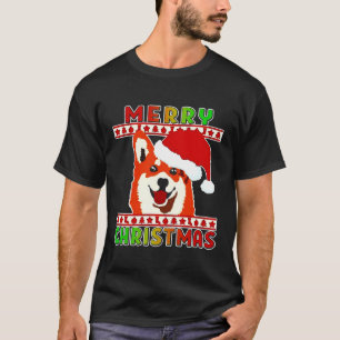 T-shirt Funny Corgi Christmas