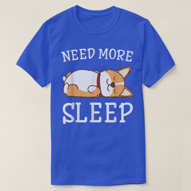 T-shirt Funny Corgi Dog Pajama (Design devant)