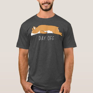 T-shirt Funny Corgi Jour de congé été Sarcastique Humour p