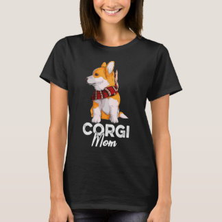 T-shirt Funny corgi maman mama corgi amant cadeau pour fem
