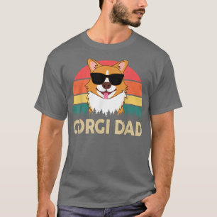 T-shirt Funny Corgi Papa Cute Corgi Cadeau pour les amoure