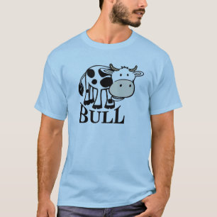 T-shirt Funny Cow Comical Bull