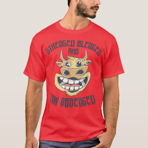 T-shirt Funny Cow Farming Milk Dairy Farmer Agriculture T-
