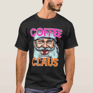 T-shirt Funny Cow Heifer Coffee Cows Farm Noël Claus
