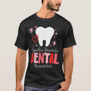 T-shirt Funny Cupid's Favorite Dental Istant Saint-Valenti