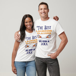 T-shirt Funny Custom Lacrosse Anniversaire