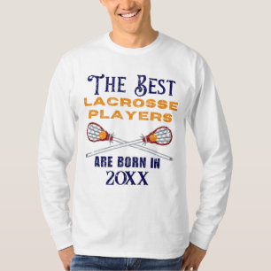 T-shirt Funny Custom Lacrosse Anniversaire