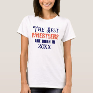 T-shirt Funny Custom Wrestler Anniversaire