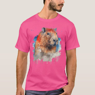 T-shirt Funny Cute Capybara Capy Bara Capybara Définition