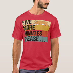 T-shirt Funny Cute Corgi Kawaii Lazy Animal Joke Humour