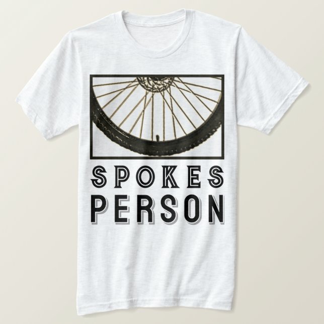 T-shirt Funny Cycliste (Design devant)