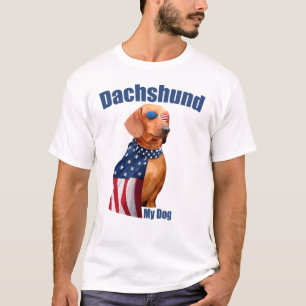 T-shirt Funny Dachshund - Amoureux des chiens mignon