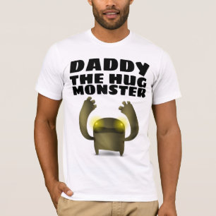 T-SHIRT FUNNY DAD T-SHIRTS, HUG MONSTER