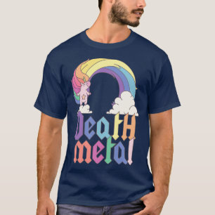 T-shirt Funny Deal Metal Unicorn Cute Rock Music Band Lov