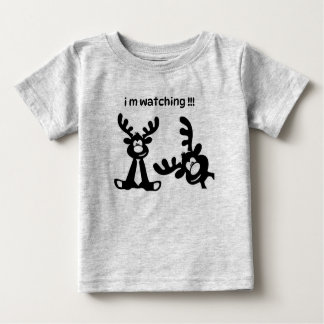 T-SHIRT FUNNY DEER JE REGARDE UN ENFANT