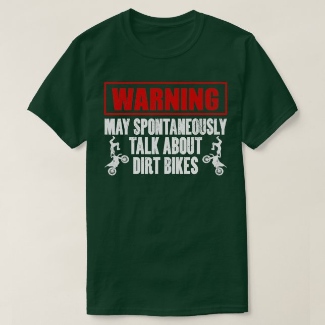 T-shirt Funny Dirt Bike (Design devant)