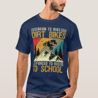Funny Dirt Bike Motocross Race Biker Motorbike