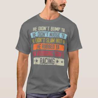 T-shirt Funny Dirt Track Racer Sprint Voiture Speedway Rac