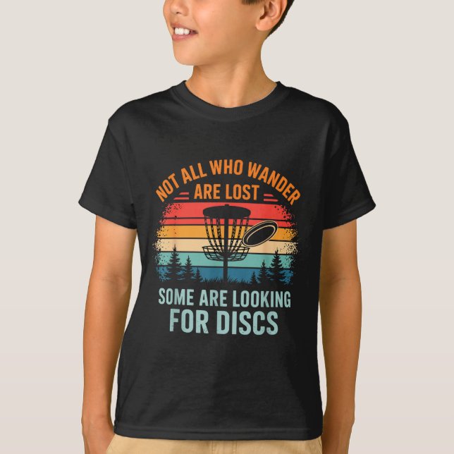T-shirt Funny Disc Golf Art For Men Women Disc Golfer Play (Devant)