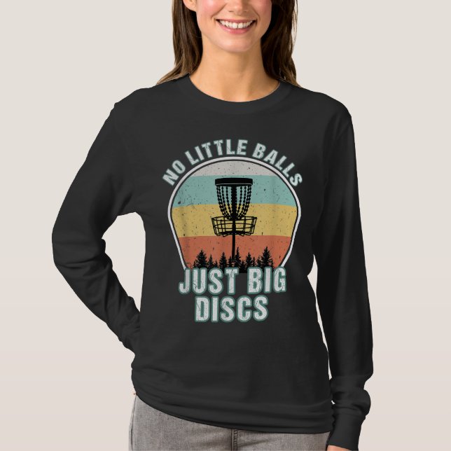 T-shirt Funny Disque Golf Disque Golf Golf (Devant)