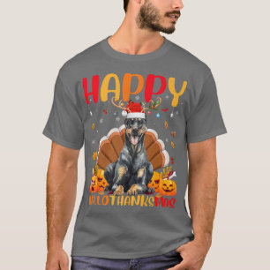T-shirt Funny Doberman Amoureux des chiens Happy Doberman