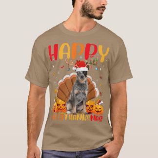 T-shirt Funny Dog Lover Happy Australian Cattle Dog HelloT